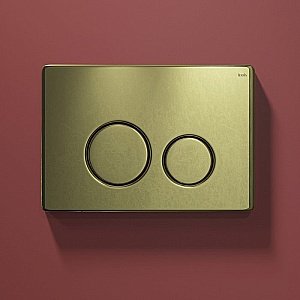 Кнопка для инсталляции IDDIS Unisteel 001 UNS01GGi77 купить в интернет-магазине сантехники Sanbest