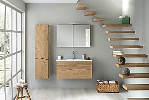 Пенал Jacob Delafon Sherwood EB1836RRU-P6 натуральный дуб, правосторонний для ванной в интернет-магазине сантехники Sanbest