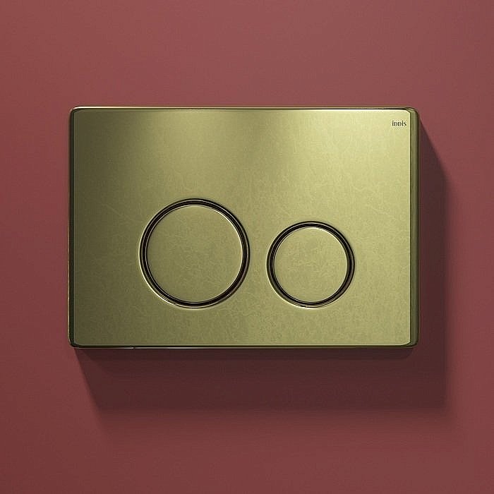 Кнопка для инсталляции IDDIS Unisteel 001 UNS01GGi77 купить в интернет-магазине сантехники Sanbest