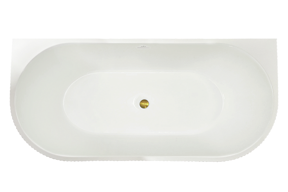 Акриловая ванна Royal Bath NERO RB611900GD 150х75 белый купить в интернет-магазине Sanbest