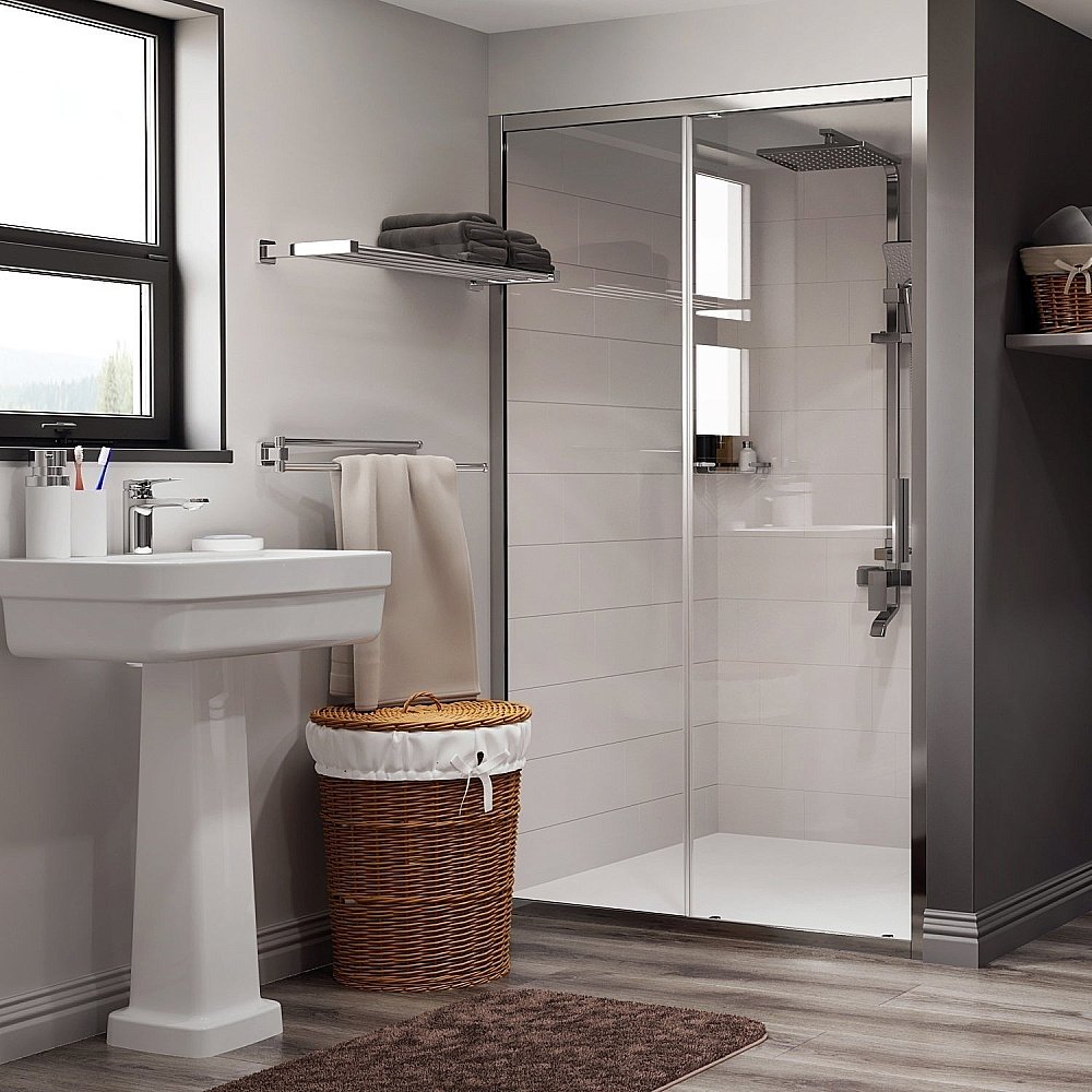 Душевая дверь WasserKRAFT Main 41S 120 купить в интернет-магазине Sanbest