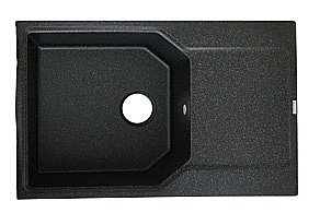 Мойка кухонная Kaiser KMM-5178 BW черная купить в интернет-магазине сантехники Sanbest