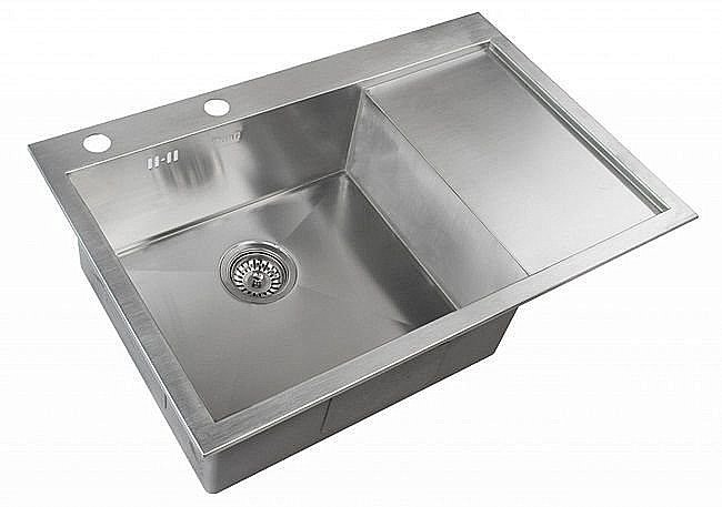Мойка кухонная Zorg Inox X-7851-L Сталь купить в интернет-магазине сантехники Sanbest