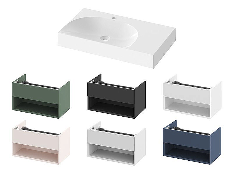 Раковина Ravak Lite XJX1280001 белый купить в интернет-магазине Sanbest