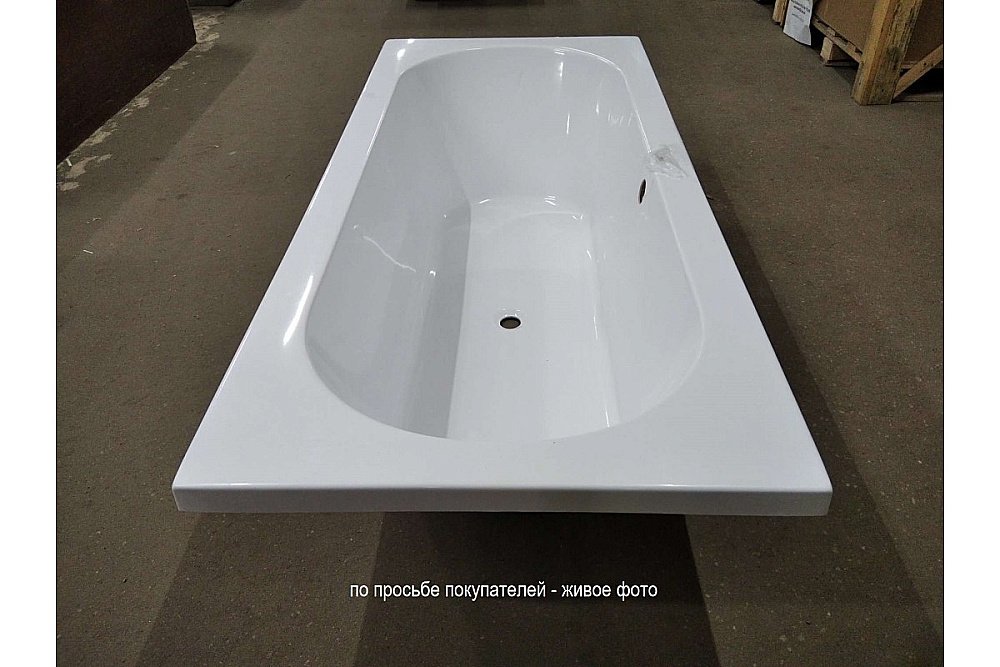 Ванна акриловая Relisan Katrin Гл000026033 180х80 белая купить в интернет-магазине Sanbest