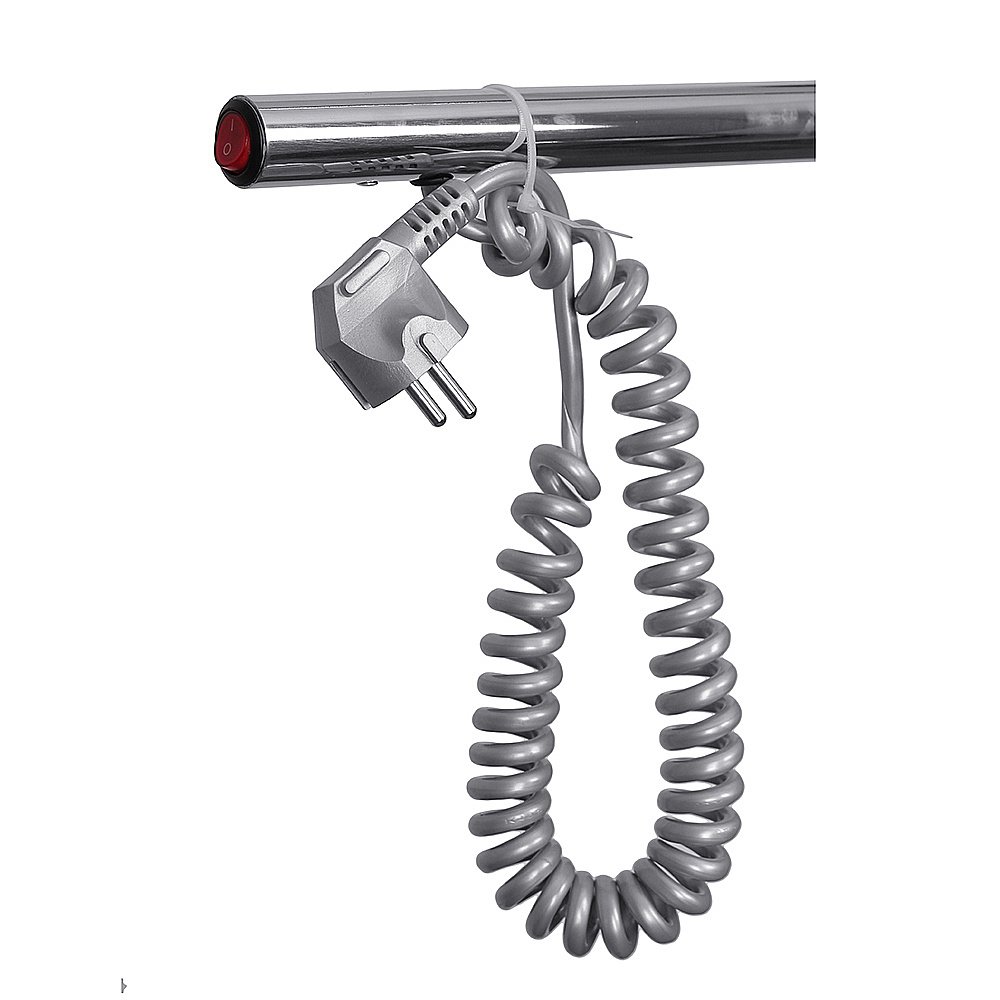 Полотенцесушитель электрический Domoterm S-образный DMT 112 42x50 EK хром купить в интернет-магазине сантехники Sanbest