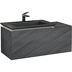 Тумба под раковину Jorno Incline 90 Inc.01.90/P/Bet/JR бетон купить в интернет-магазине сантехники Sanbest
