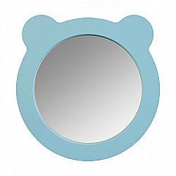 Зеркало Акватон Каспер Мишка 1A283302CR0E0 голубое матовое в ванную от интернет-магазине сантехники Sanbest