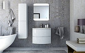 Тумба для раковины Cezares VAGUE 70 44220 70 белый купить в интернет-магазине сантехники Sanbest