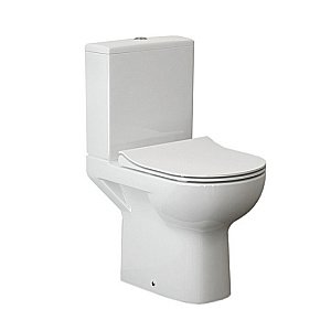 Унитаз Cersanit STREET FUSION Clean On 011 3/5 DPL EO slim с крышкой микролифт, с бачком, безободковый купить в интернет-магазине Sanbest