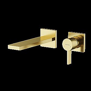 Смеситель для раковины Sancos Linn SC9021BG брашированное золото купить в интернет-магазине сантехники Sanbest