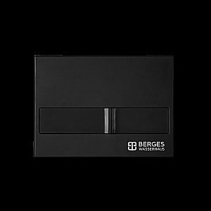 Инсталляция для унитаза BERGES NOVUM с кнопкой L5 черная купить в интернет-магазине сантехники Sanbest