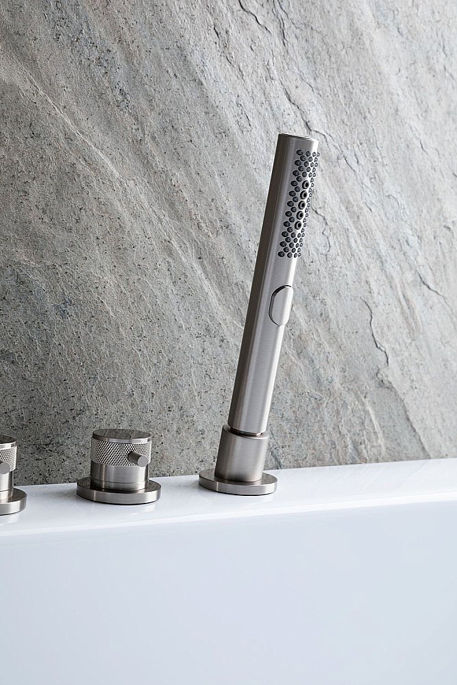 Смеситель для ванны Allen Brau Priority 5.31007-BN купить в интернет-магазине сантехники Sanbest