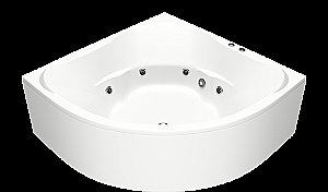 Ванна с гидромассажем BAS Ривьера 161x161 купить в интернет-магазине Sanbest
