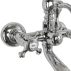 Смеситель для ванны Migliore PRESTIGE 32448 хром купить в интернет-магазине сантехники Sanbest