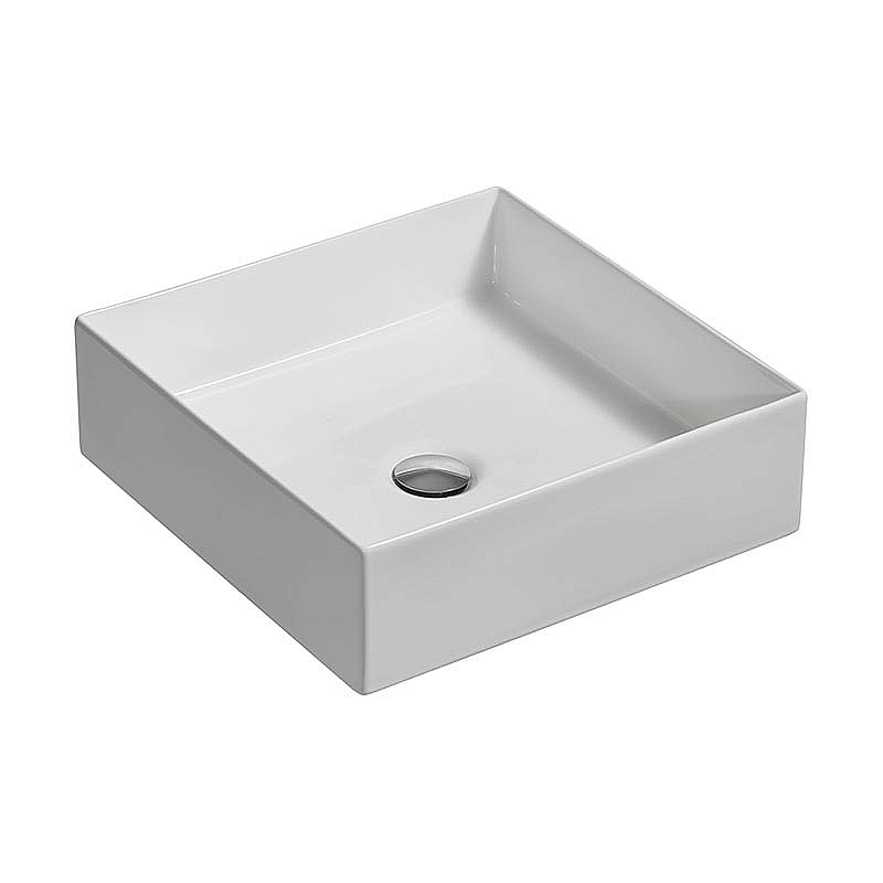 Раковина накладная Jacob Delafon Delta Pure E90011-0 39 белая купить в интернет-магазине Sanbest