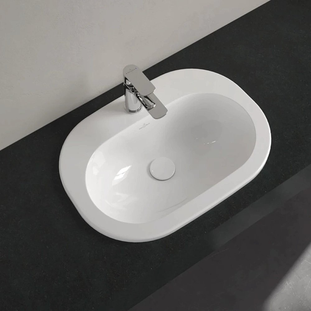 Раковина Villeroy&Boch O'Novo 56 41615601 белая купить в интернет-магазине Sanbest