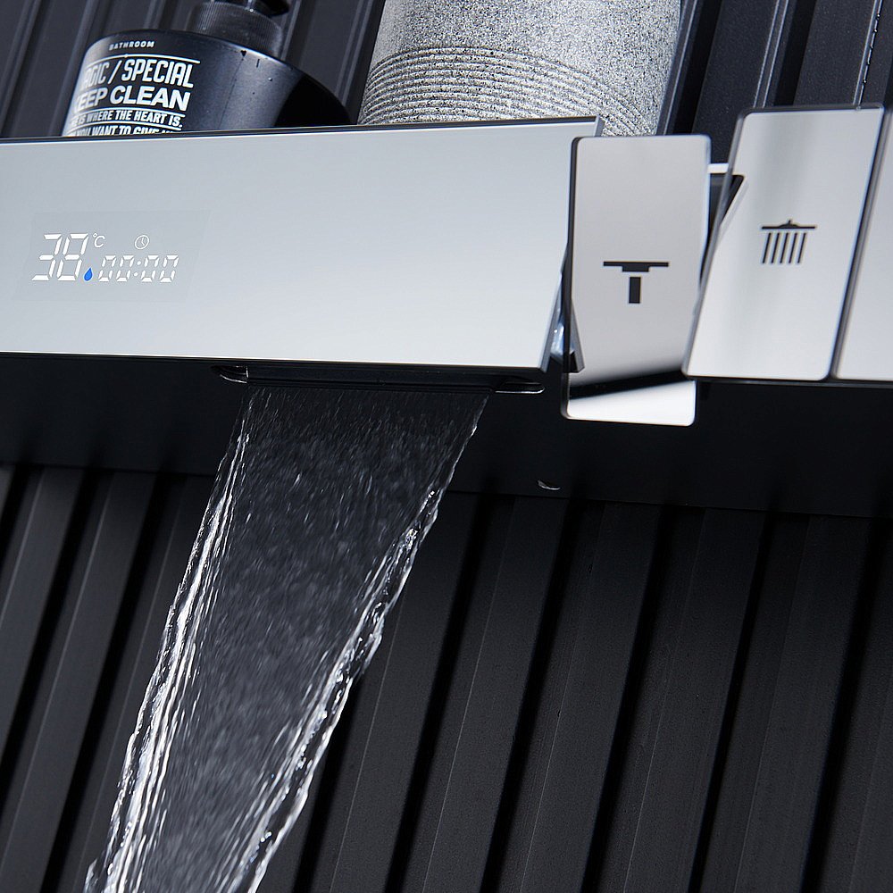 Душевая система Black&White Gravity GH-9025C купить в интернет-магазине сантехники Sanbest