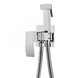 Гигиенический душ со смесителем ABBER Wasserfall AF8625 хром купить в интернет-магазине сантехники Sanbest