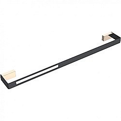 Полотенцедержатель Boheme Q 10942-G-B черный/золото купить в интернет-магазине сантехники Sanbest