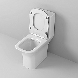 Унитаз-компакт Grossman Classic GR-4464S безободковый, с бачком, с крышкой микролифт, белый купить в интернет-магазине Sanbest