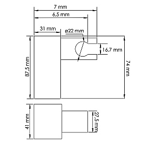 Душевая система WasserKraft A8599.068.116.011.010.127 с термостатом, хром купить в интернет-магазине сантехники Sanbest