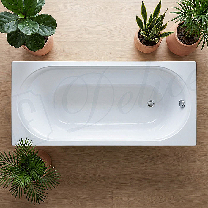 Ванна Delice Dolce DLR330059-G 170х75 белая купить в интернет-магазине Sanbest
