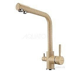 Смеситель для кухни Акватон Руан 1AX004FCXX220 кремовый купить в интернет-магазине сантехники Sanbest
