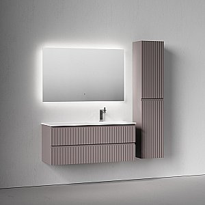 Тумба с раковиной Sancos Snob R SNR120SM 120 Doha Soft для ванной в интернет-магазине Sanbest