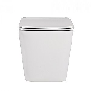 Унитаз подвесной ABBER Rechteck AC1202P импульсный смыв, с крышкой микролифт купить в интернет-магазине Sanbest