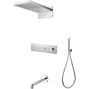 Душевая система Boheme Fusion 130-2-CR хром купить в интернет-магазине сантехники Sanbest