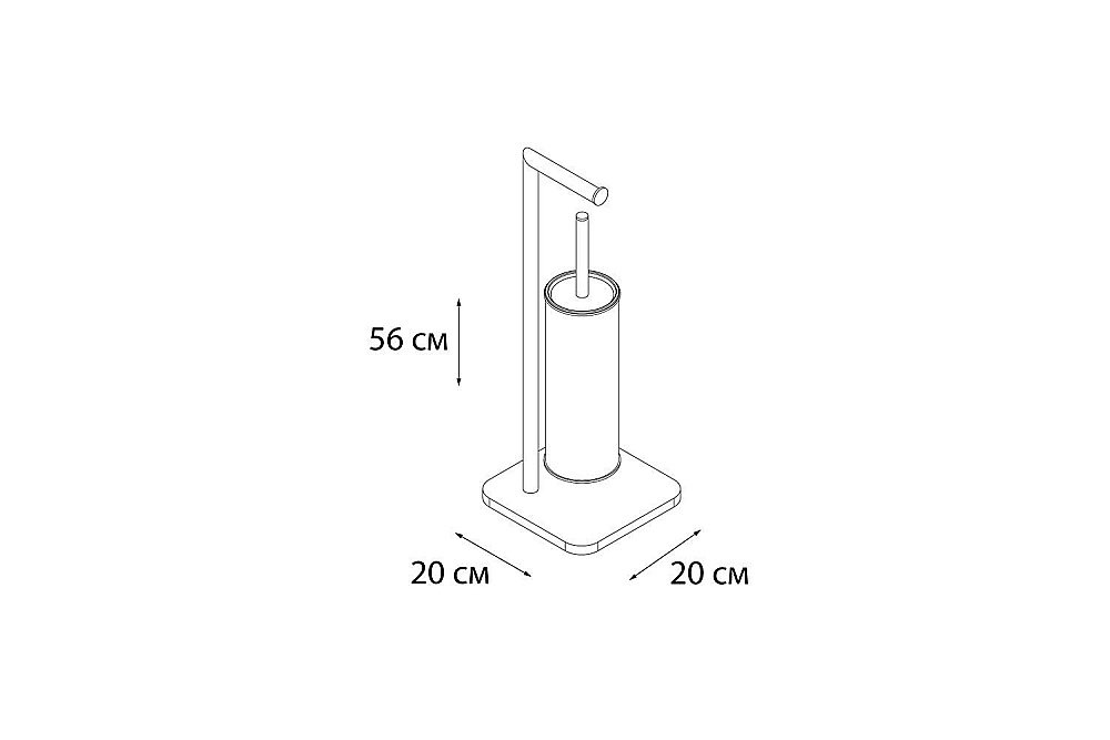 Стойка для ванной FIXSEN EQUIPMENT FX-421 купить в интернет-магазине сантехники Sanbest