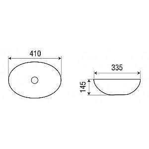 Раковина накладная WeltWasser WW ELBACH 3078 M818 41 бежевый мрамор купить в интернет-магазине Sanbest