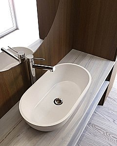 Раковина Holbi Mercury 63 Soft Rock Color 1.02.009.11.3 цвет по RAL купить в интернет-магазине Sanbest