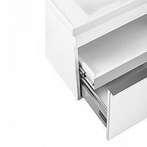 Тумба с раковиной Pestan Novel 70 NVL700T-DR белая для ванной в интернет-магазине Sanbest