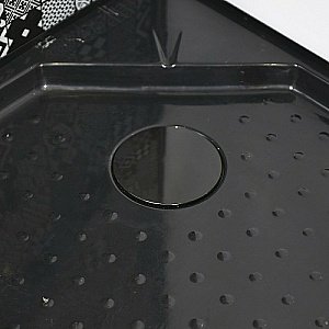 Душевая кабина Esbano Elegancia ESB-80CR 80x80 стекло прозрачное/профиль черный купить в интернет-магазине Sanbest