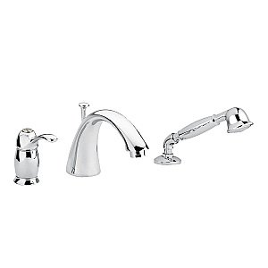 Смеситель на борт ванны Migliore Lem 25874 хром купить в интернет-магазине сантехники Sanbest