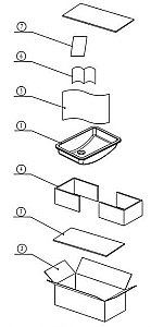 Раковина врезная Bravat 60 C22212W-ENG белая купить в интернет-магазине Sanbest