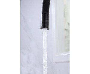 Смеситель для кухни Paulmark Salix Sa213419-BLM черный  купить в интернет-магазине сантехники Sanbest