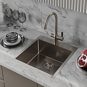 Кухонная мойка Iddis Haze HAZ49S0i77 купить в интернет-магазине сантехники Sanbest