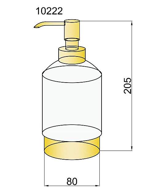 Диспенсер Boheme 10222 купить в интернет-магазине сантехники Sanbest