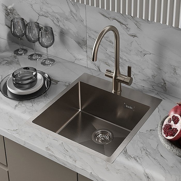 Кухонная мойка Iddis Haze HAZ49S0i77 купить в интернет-магазине сантехники Sanbest