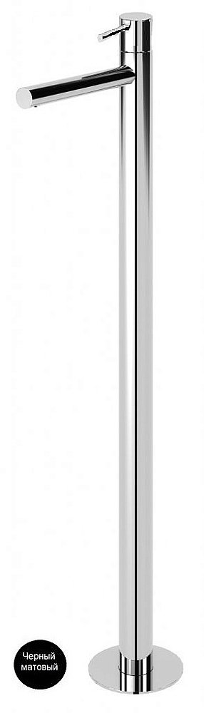 Смеситель для раковины Cezares LEAF-TVP-L-NOP Черный матовый купить в интернет-магазине сантехники Sanbest