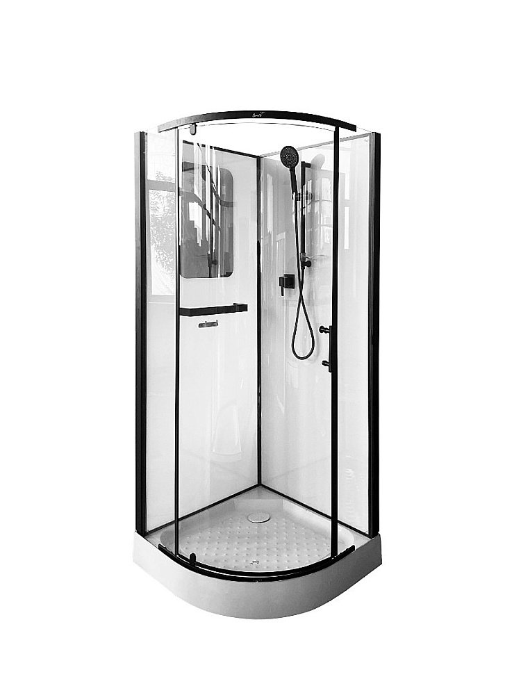 Душевая кабина CeruttiSpa KORRA90B 90х90 купить в интернет-магазине Sanbest