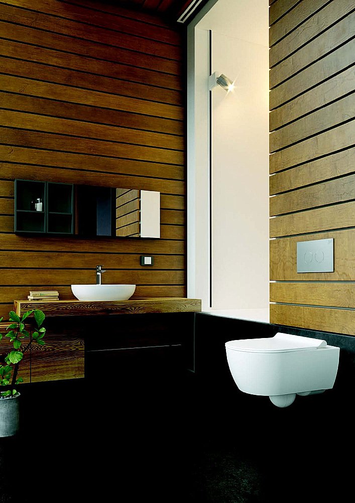 Унитаз подвесной Bien HARMONY HRKA052N3VP0W3000 белый, с крышкой микролифт, безободковый купить в интернет-магазине Sanbest