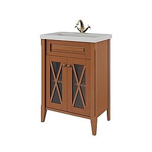 Тумба с раковиной Caprigo Napoli promo 60 Орех для ванной в интернет-магазине Sanbest