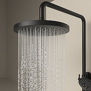 Душевая система Sancos Teo SC11002MB черный матовый купить в интернет-магазине сантехники Sanbest