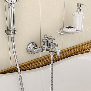 Смеситель для ванны Elghansa Klassik new 2335636 хром купить в интернет-магазине сантехники Sanbest