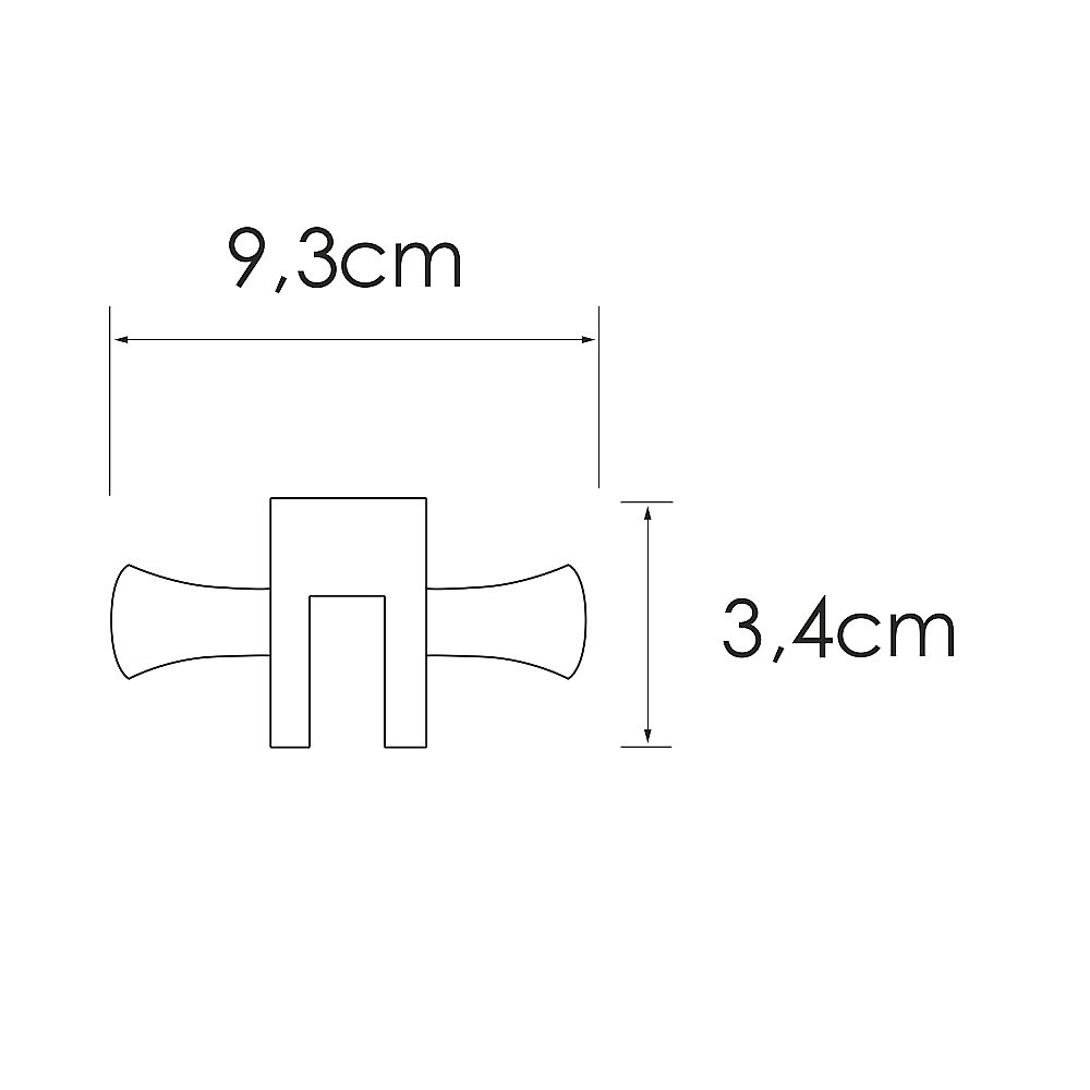 Крючок для душевых уголков WasserKraft K-423 хром купить в интернет-магазине сантехники Sanbest