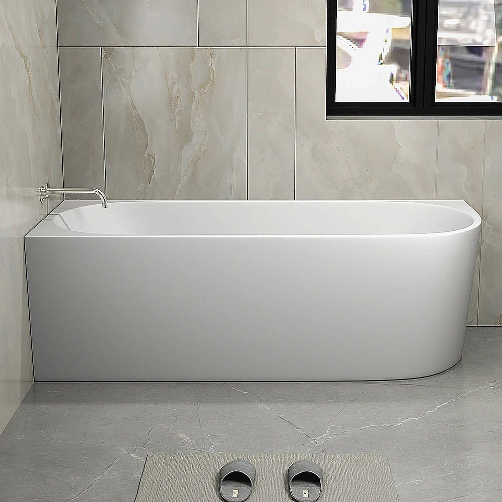 Ванна акриловая CeruttiSPA AMI CT10090 170х75 белая купить в интернет-магазине Sanbest